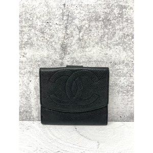 Chanel Caviar Timeless Compact Wallet